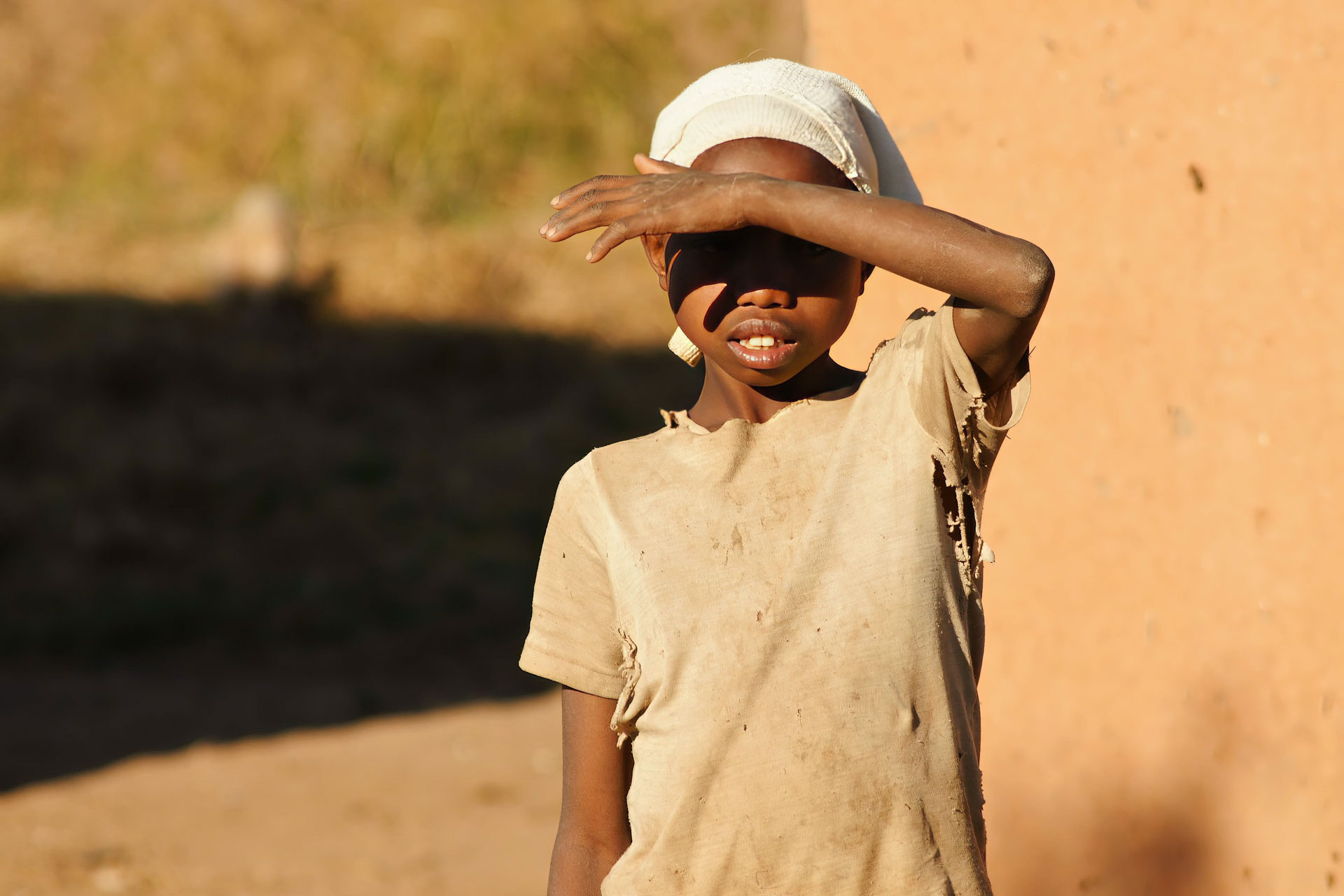 Dorf am Ufer des Itasy-Sees